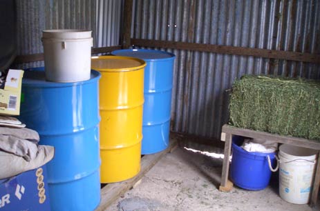 Feed bins