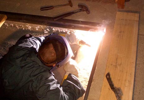 Welding frame